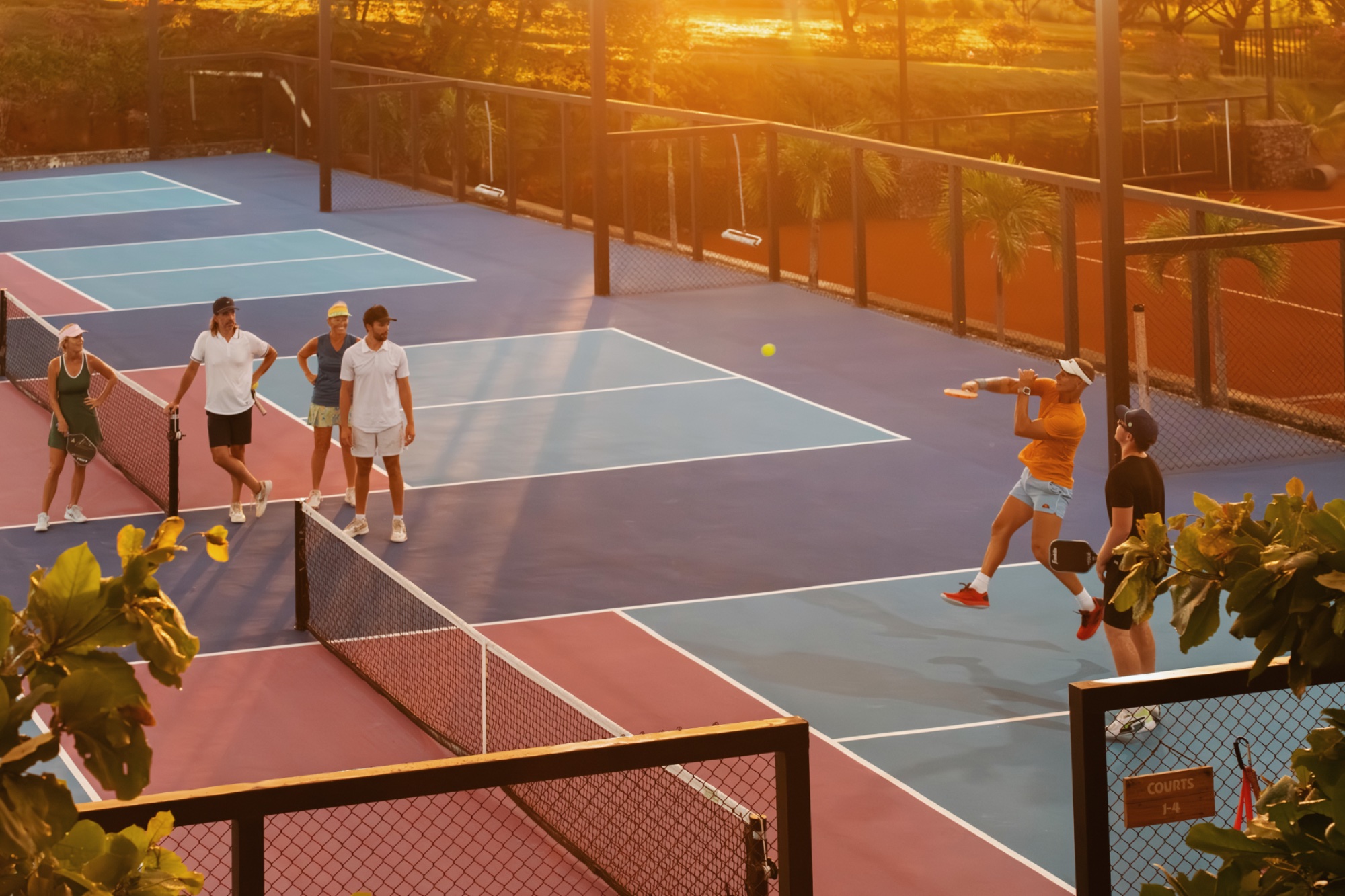 Kyle on court